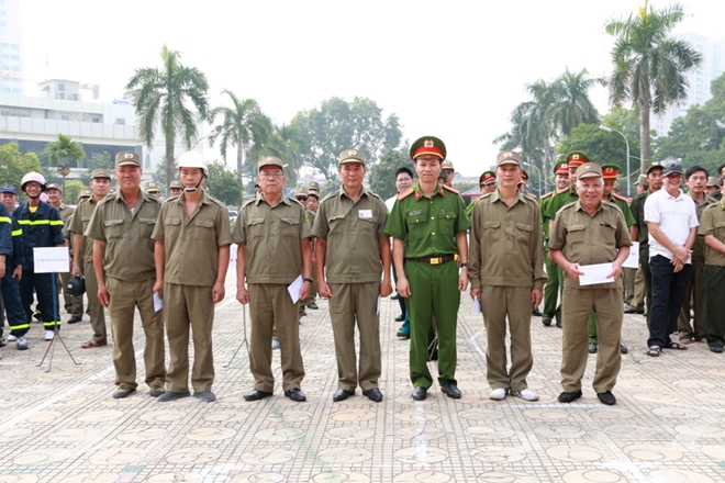 Hội thi chữa cháy, cứu nạn tại quận Thanh Xuân - Ảnh minh hoạ 16
